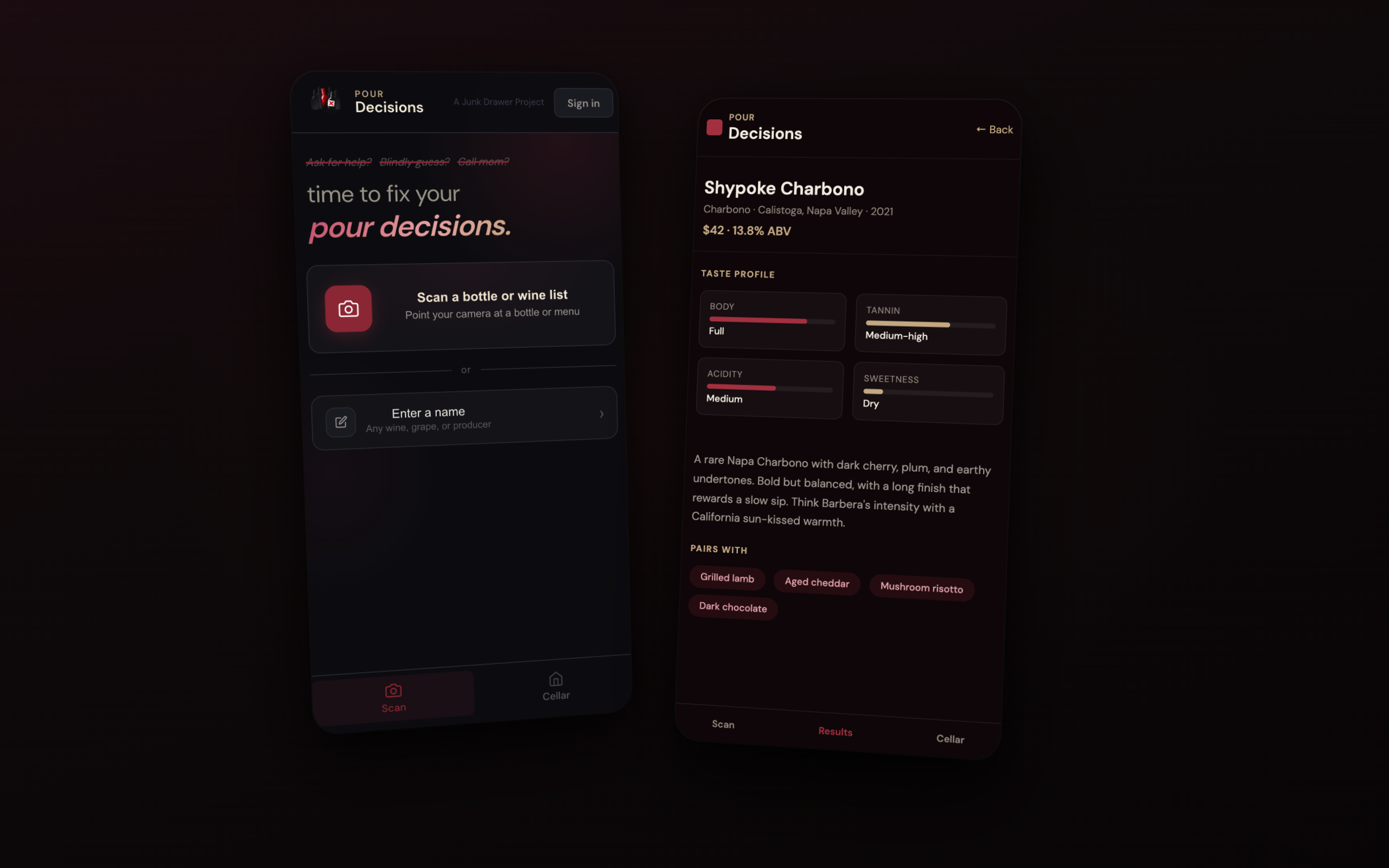 Pour Decisions preview